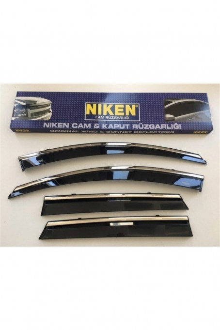 Dacia Sandero Stepway Kromlu Cam Rüzgarlığı Krom Rüzgarlık 2013-2020