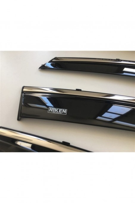 Dacia Sandero Stepway Kromlu Cam Rüzgarlığı Krom Rüzgarlık 2013-2020